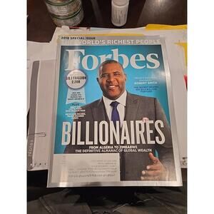 Forbes 2018  Billionaires. Worlds Richest People Robert Smith Donald Trump